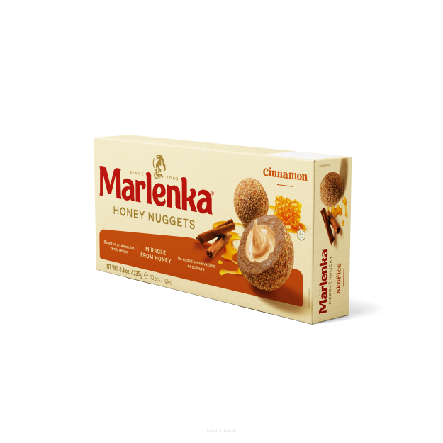 Kulki miodowe MARLENKA® z cynamonem - 235g