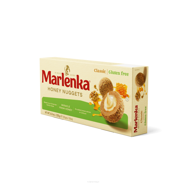 Bezglutenowe kulki miodowe MARLENKA® - 235g x 12 szt.