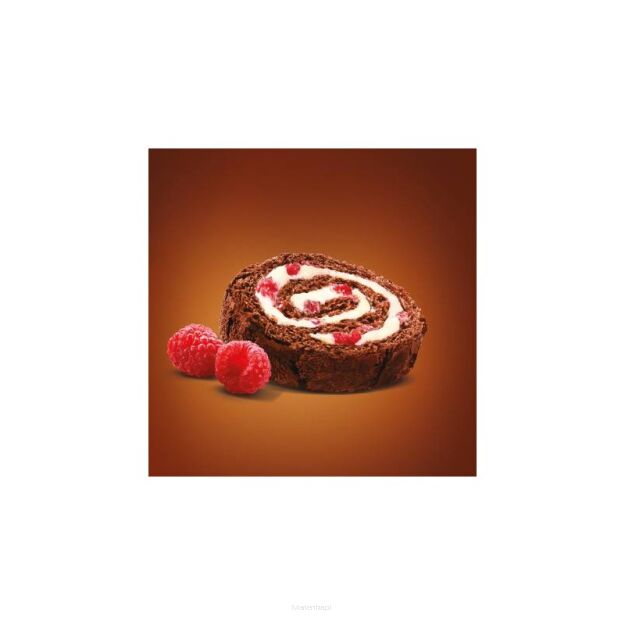 Rolada miodowa MARLENKA® z kakao i malinami - 300g x 6 szt.